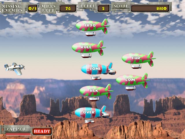 Air Typer - Typing Game for PC - Play Game for Free - GameTop