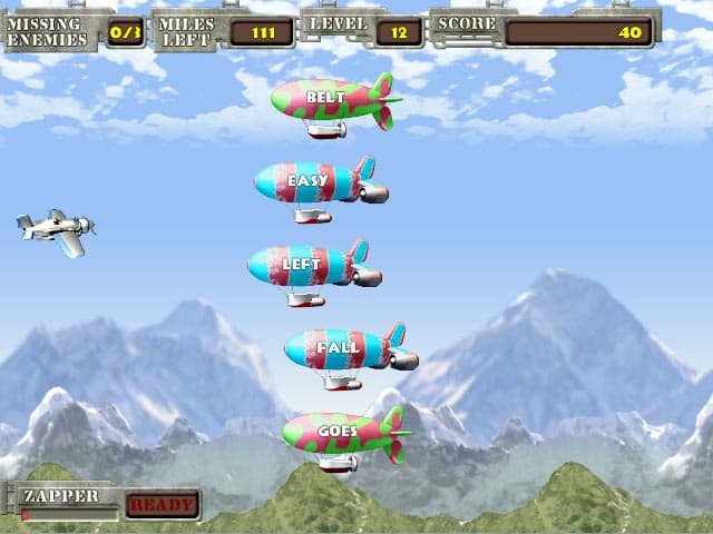 Flying Race - Play Free Typing Games & Keyboard Games