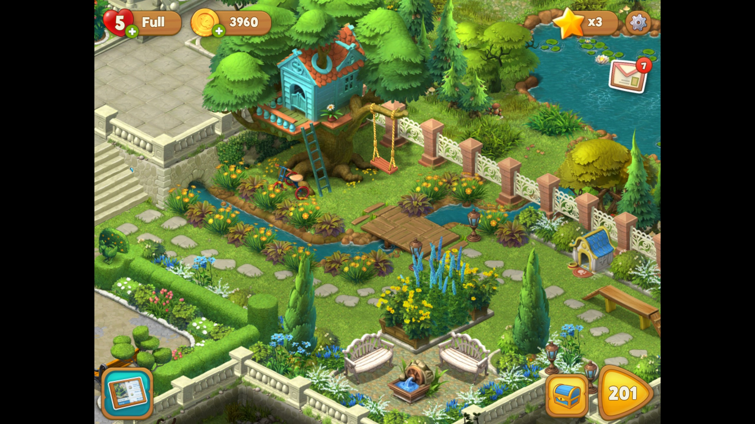 Gardenscapes videos und screenshots gametop