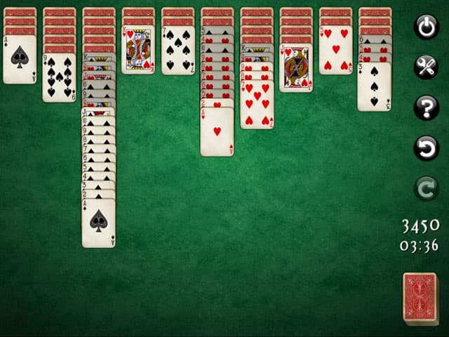 Spider Solitaire  arcade game, best free online games, online game for PC,  best free strategy online game, free strategy online games from ramailo  games