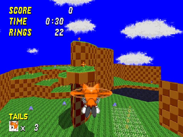 Sonic 3D Blast - play the free rom online