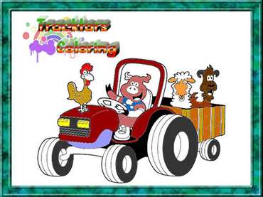 Tractor Coloring Pages